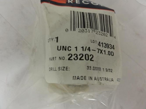 Recoil 23202; Thread Insert; UNC 1-1/4-7x1.0D