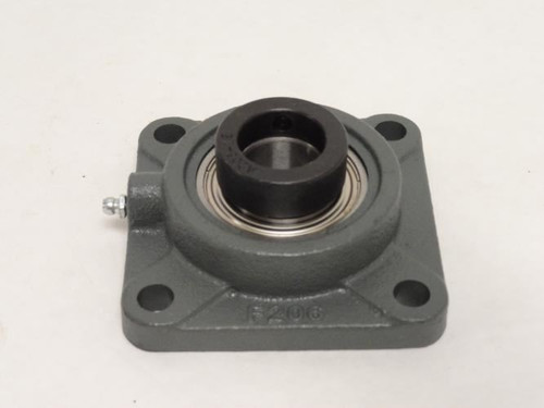 PTI SAF206-18; Flange Bearing; 1-1/8"ID; 4-Bolt Mount