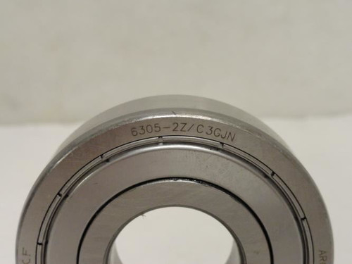 SKF 6305 2ZJEM; Ball Bearing 25mm ID x 62mm OD x 17mm Wide