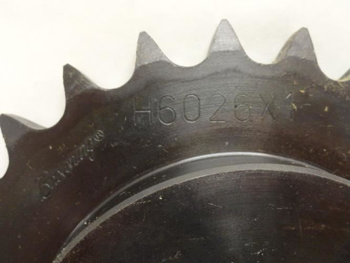 Browning H6026X1; Hardened Sprocket # 60; 26Teeth; 1"ID