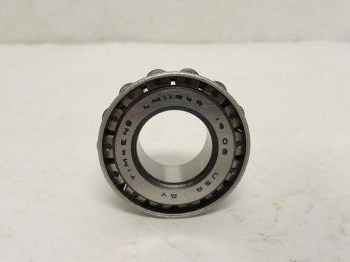 Timken LM11949; Tapered Rolling Bearing 3/4"ID; 0.655" W