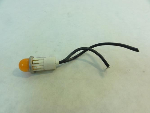 Chicago Miniature 1050A3; Amber Lamp Indicator; 1/2W; 125VAC