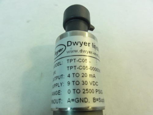 Dwyer TPT-C05; Pressure Transmitter; Out: 4-20mA