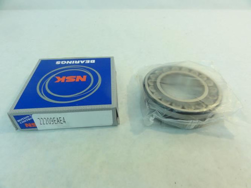 NSK 22209EAE4; Spherical Roller Bearing; 45mm ID 85mm OD 23mm W
