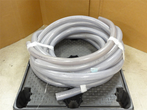 Mepsco B00111; Clear PVC Brine Hose; 2"OD x 63' Long