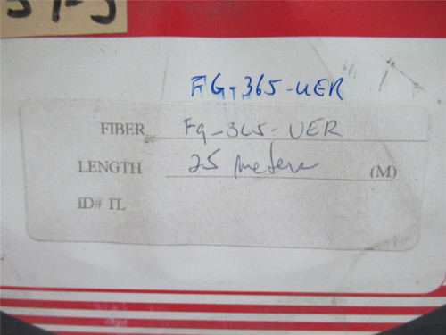 Thor FG-365-UER; Roll Fiber Optic Cable; 25m Long