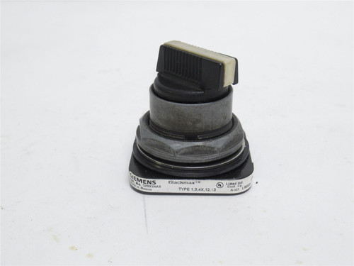 Siemens 52SX2AAB; Maintain Selector Switch