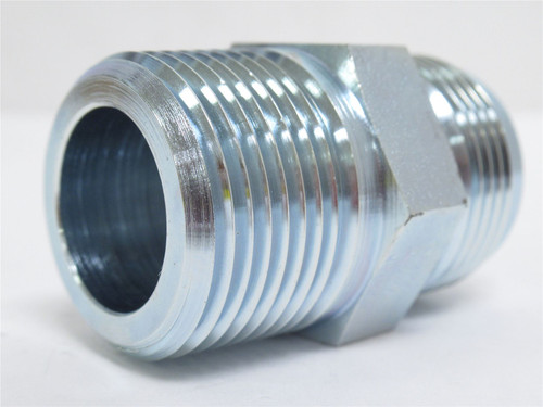 Parker 16 FTX-S; Straight Adapter 1 JIC x 1 MNPT; Steel