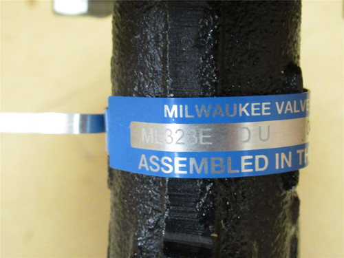 Milwaukee Valve ML323E; Butterfly Valve; 8" Cast iron; 8 Lug