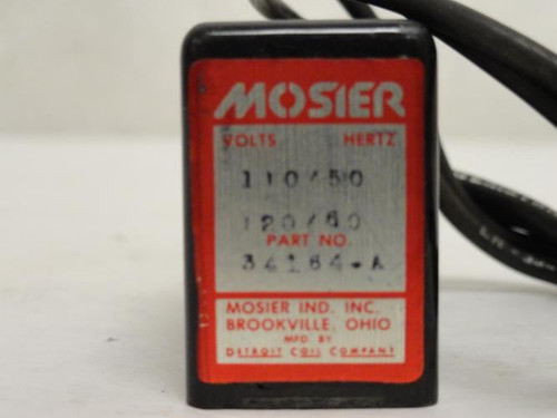 Mosier 34164-A; Pneumatic Solenoid Valve Coil; 110/120V@50/60Hz