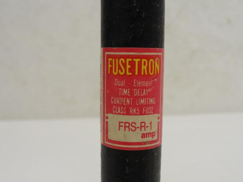 Bussmann FRS-R-1; Fusetron Dual Element Time Delay Fuse; 1A