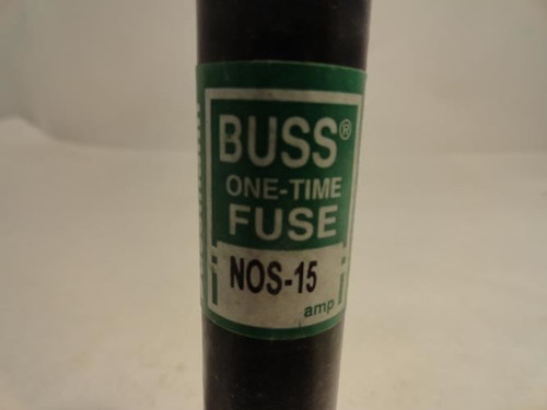 Bussmann NOS-15; Fuse; 15A; 600VAC