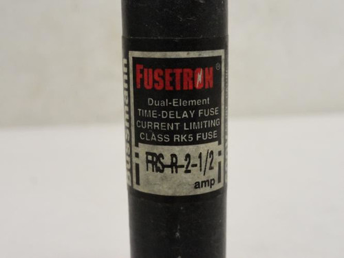 Bussmann FRS-2-1/2; Current Limiting Time Delay Fuse 2-1/2A 600V