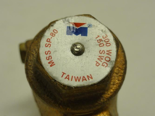 Milwaukee Valve 510-T-1/2; Swing Check Valve; 1/2" NPT