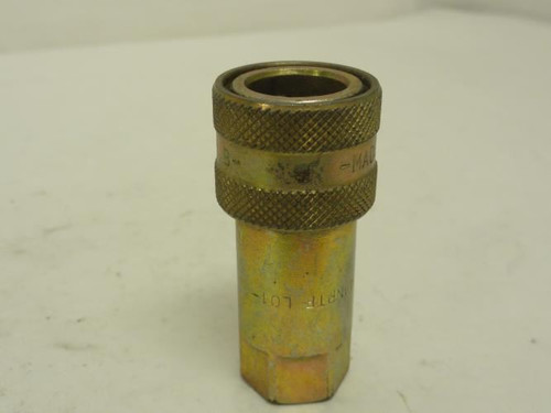 IT 701-04-04S;  Female QD Connector; 1/4"; ISO 7241-1