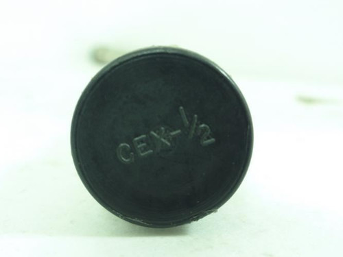 MFG- CEX-1/2; Braided Flex Hose; 18"L; 1/2"NPT