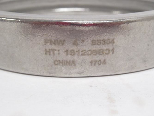 MFG- 13MHP400; Bolted Clamp; SS-304; Size: 4"