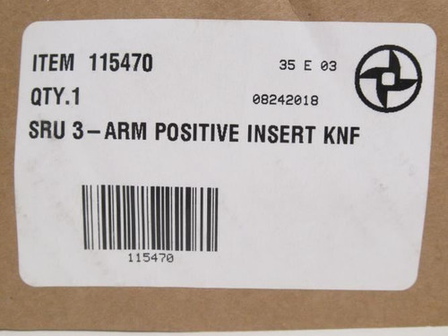 Speco 115470; SRU-3; Arm Positive Insert Knife