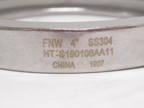 MFG- 13MHHM400; Single Pin Sanitary Pipe Clamp 4"; SS-304