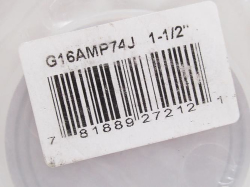 MFG- G16AMP74J ; Lot-4; Sanitary End Cap; SS-304; 1-1/2" Clamp