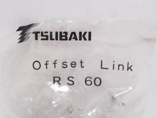 Tsubaki 60OFFSETLK; Lot-2 Offset Connecting Links #60; Cottered