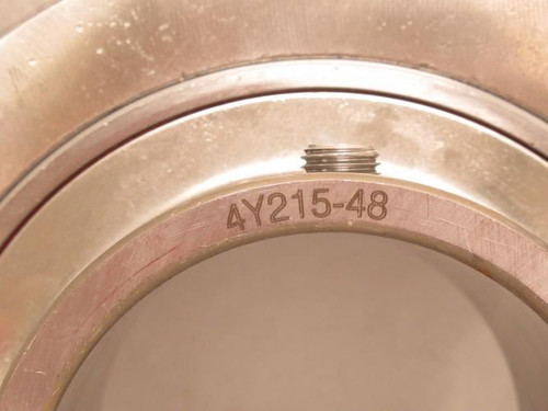 EDT 4U4AL8-48F; Flange Bearing; SS; 76mmID; 4-Bolt