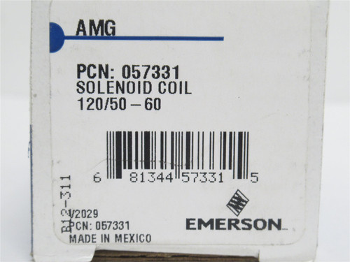 Emerson 057331_; Solenoid Coil; 120VAC; 12 Watts