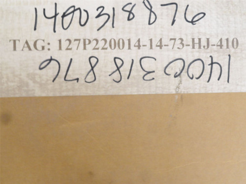 VanderGraaf TM127A30-410NB-TBCW-A; Drum Motor; 13" Belt Width