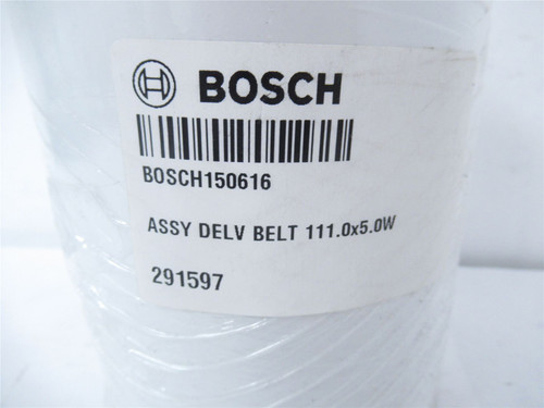 Bosch 291597; Belt Assembly Delv 111.0x5.0W