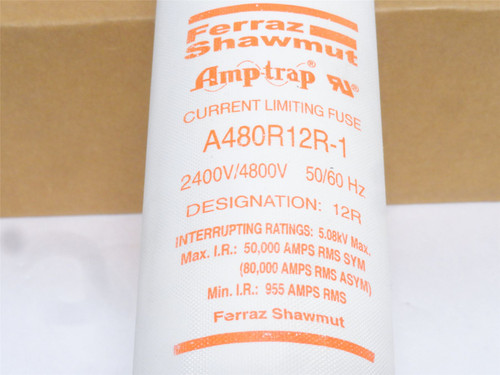 Ferraz-Shawmut A480R12R-1; Medium Voltage Fuse; 230A; 4800VAC