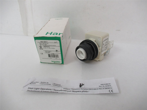 Schneider 9001SKT1; Pilot Light Push To Test 110V to 120V AC