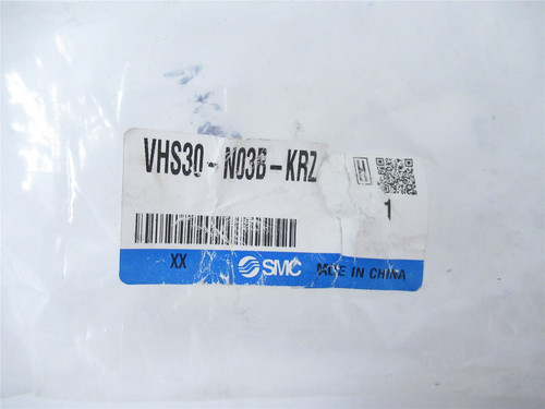 SMC VHS30-N03B-KRZ; Pneumatic Valve .375" 15-150psi