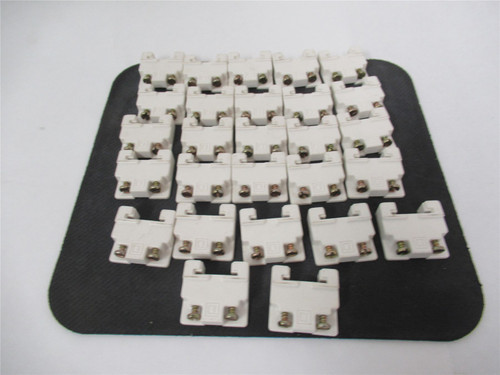 Square D 9080GH10; Lot-27 Terminal Block End Clamp G