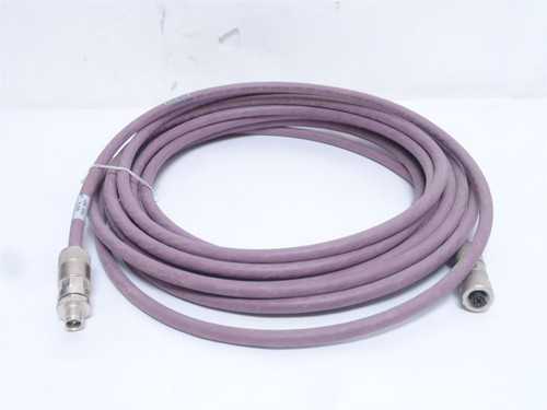 MFG- 321834-C6A-30; Ethernet Cable; M To FX Coded; M12; 30' L