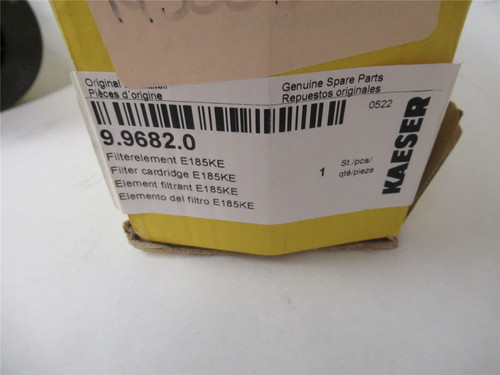 Kaeser Compressor 9.9682.0; Coalescing Air Filter Replacement