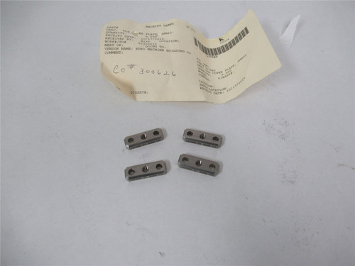 Euro Machine Bldg 137080; Lot-4 Top Cover Plate Small