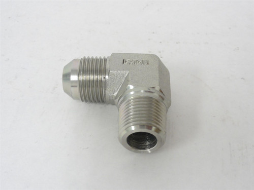 Eaton 2024-6-8S; Elbow Fitting; 90Deg; 3/8" NPT x 1/2 JIC