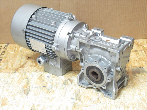 Motovario NMRV-P063; AC Gearmotor; 30:1 Ratio; 1.1kW; 165/460V