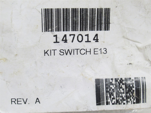 Crown 147014; Forklift Switch Kit 15A; 125/250VAC; 3/4HP