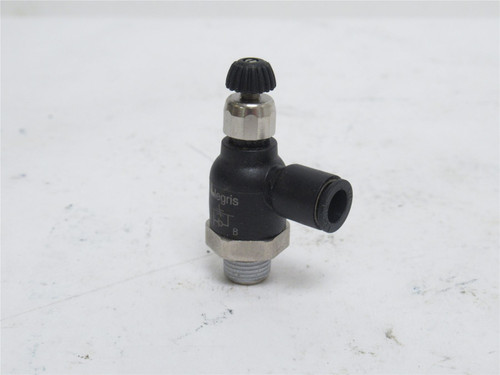 Legris 7065 56 11; Air Flow Control Valve 1/4" Tube x 1/8NPT