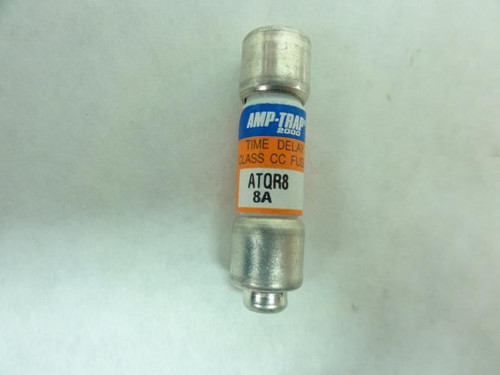 Amp-Trap 2000 ATQR8; Fuse; Class CC; 600VAC; 8A
