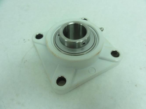 AMI MUCFPL206W; Flange Bearing; 30mm ID; 4-Bolt