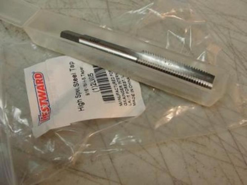 Westward 2LWG5; Hand Tap; 9/16"-18; Straight; Right Hand