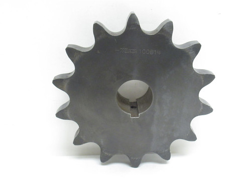 Martin 100B14-1-3/8; Sprocket #100; 14 Teeth; 1-3/8"ID