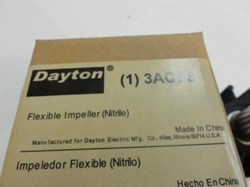 Dayton  3ACE3; Impeller Neoprene; 2" L