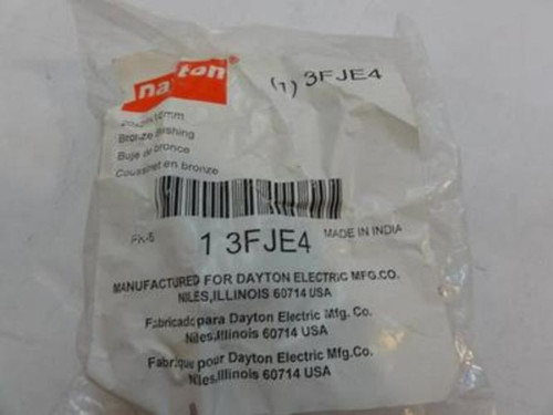 Dayton 3FJE4; Bag-5 Bronze Sleeve Bearing; 20mm ID; 28mm OD