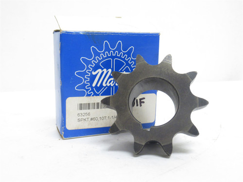 Martin 60BS10-1-1/4; Sprocket #60; 10 Teeth; 1-1/4"ID