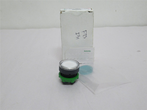 Schneider ZB5AA38; Illuminated Push Button Head; Green; 22mm