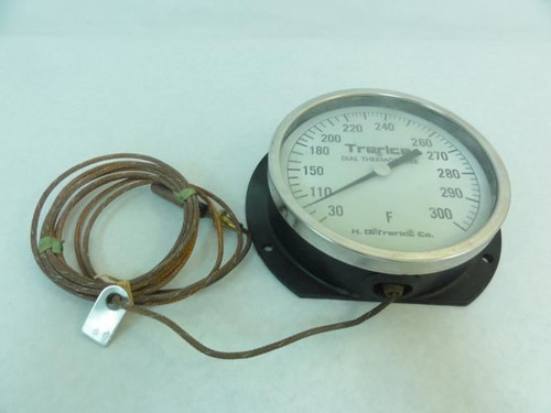 Trerice STD107; Process Gauge; 6" Dial Size; 30-300F