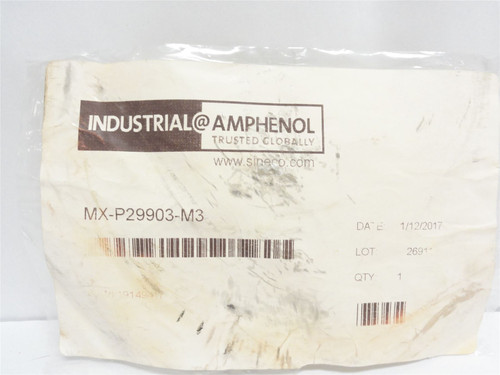 Amphenol MX-P29903-M3; Power Transfer Cable; 4-Pin; 3m Long